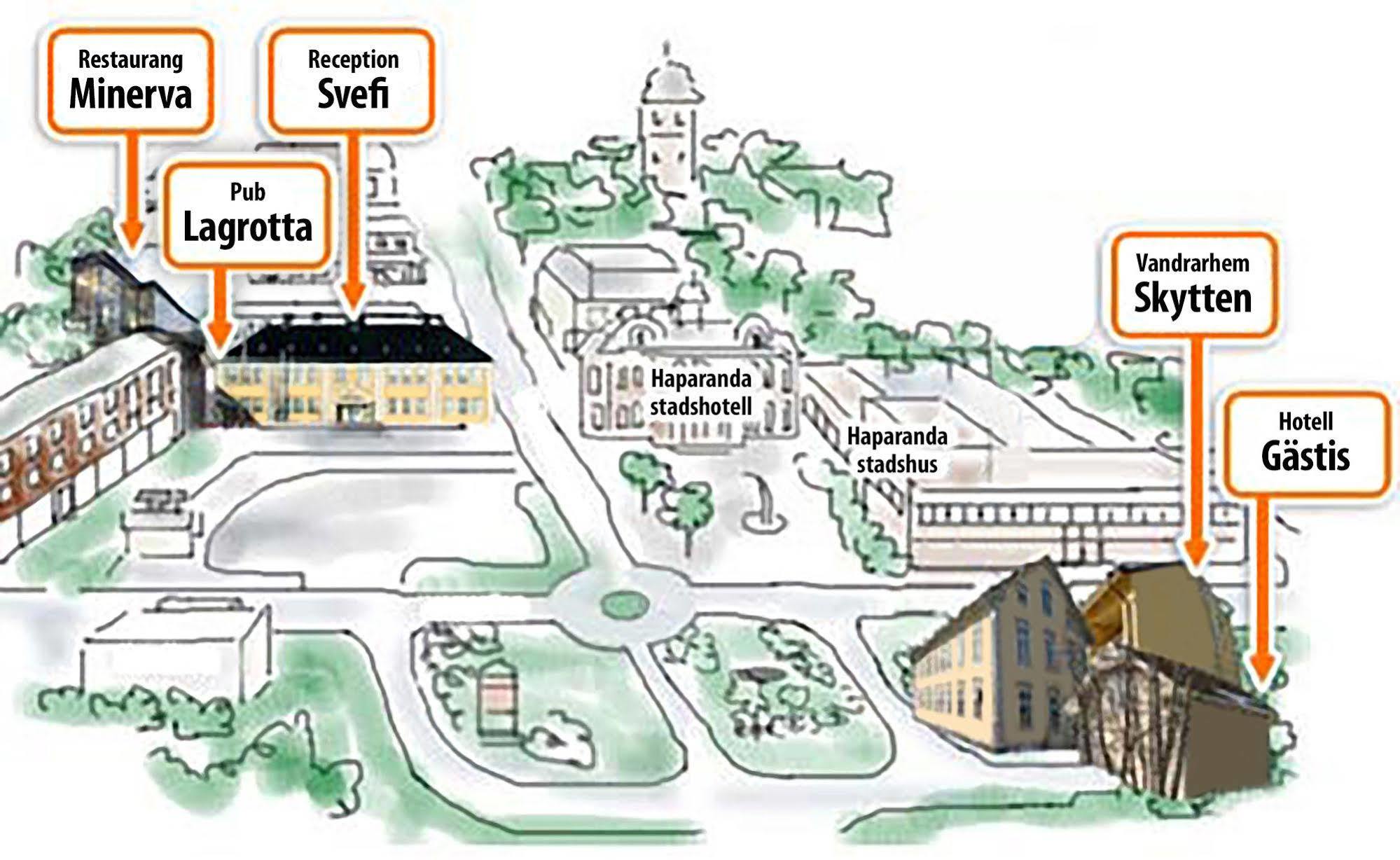 Svefi Vandrarhem - Hostel ฮาปารันดา ภายนอก รูปภาพ